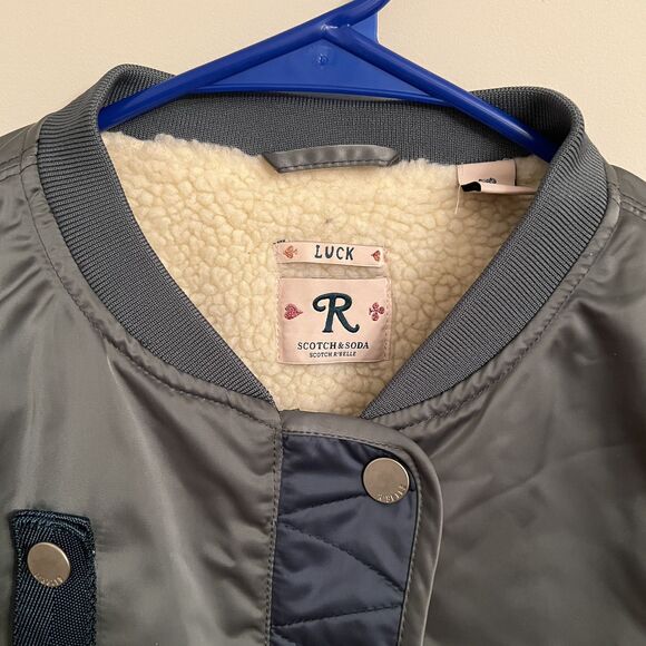 Scotch R’ Belle * Girls Bomber Jacket * Size 12‎ - Picture 2 of 11